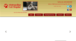 Desktop Screenshot of metrocathospital.com